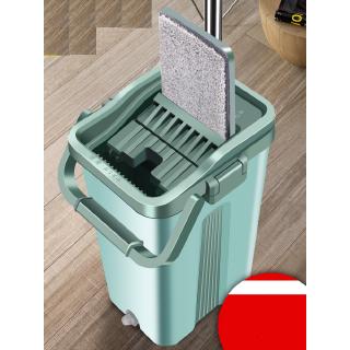 BỘ LAU NHÀ THÔNG MINH THÙNG CHỨA NƯỚC NHỎ MÂM LAU HÌNH CHỮ NHẬT XOAY 360 ĐỘ ĐA NĂNG TIỆN ÍCH