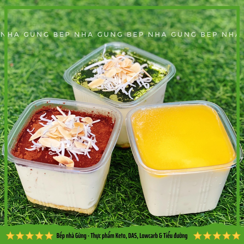 Tiramisu - Cheesecake - Mousse - For Keto, DAS, Lowcarb, Eatclean & Tiểu đường