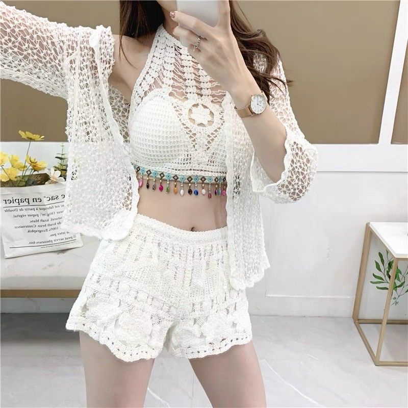 Sét ren đi biển 3 món hàng QCL1