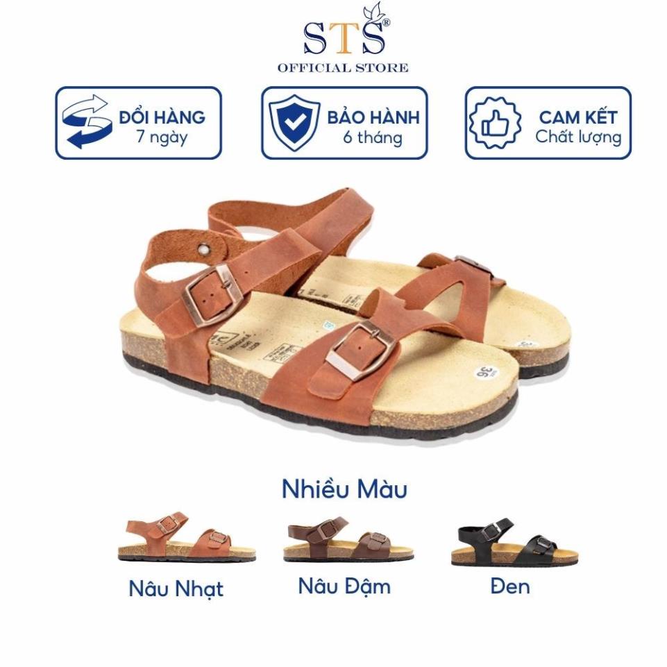 Dép Birken sandal quai hậu cao cấpsiêu bền thanh lịch đi học đi chơi nhiều màu ST23 BH 6 tháng