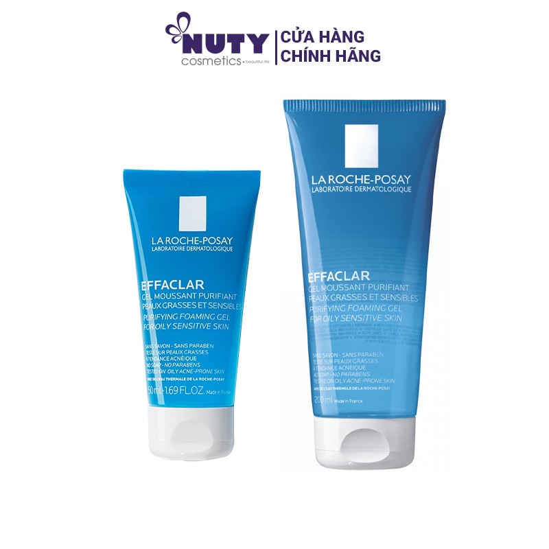 Sữa Rửa Mặt La Roche-Posay Effaclar Purifying Foaming Gel Cleanser 200ml