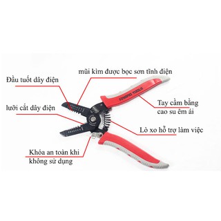 KÌM TUỐT DÂY ĐIỆN HAIBAO TOOL HB-6204