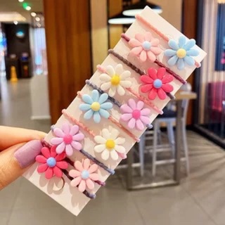 Set 10 dây buộc tóc cho bé