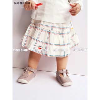Chân váy kẻ sọc bé gái