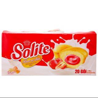 Bánh bông lan Solite Cupcake lá dứa 360g