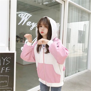 Áo Khoác Dù Nữ Ulzzang Cún Cute AK12