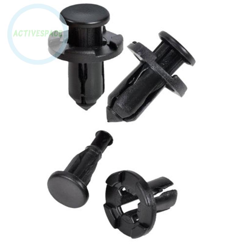 Set 10 đinh tán nhựa gắn cản trước xe hơi