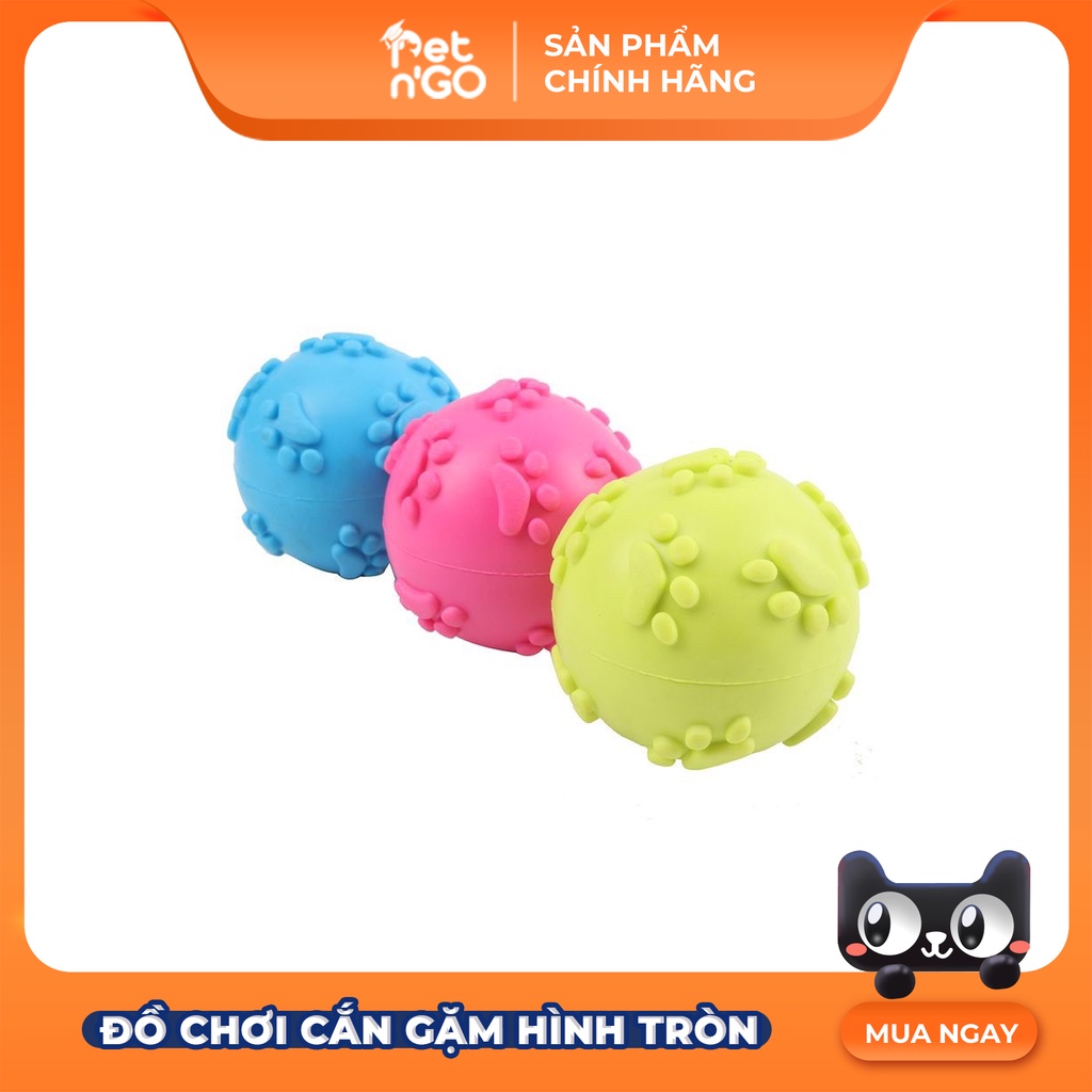 Đồ chơi cao su gặm sạch răng, chống cắn phá đồ cho chó