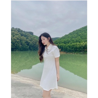 Đầm váy cổ polo  phong cách năng động - Polo Dress