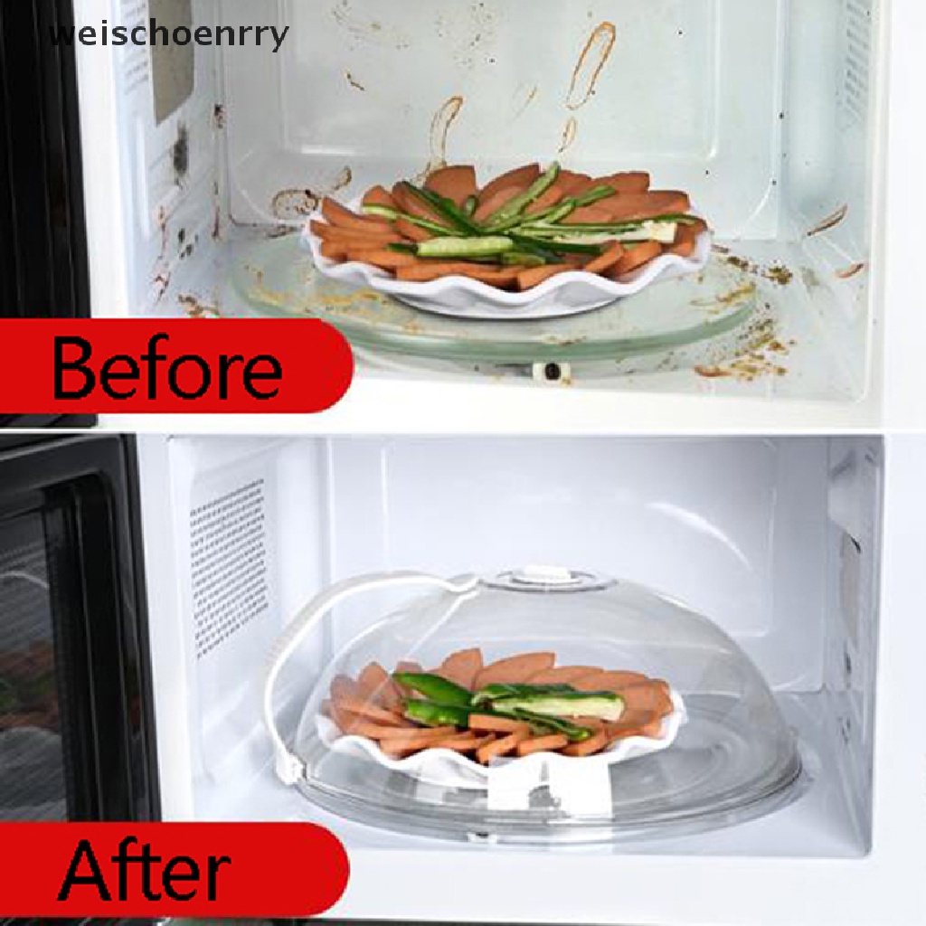 Nắp đậy thức ăn có tay cầm chống nóng chuyên nghiệp cho lò vi sóng