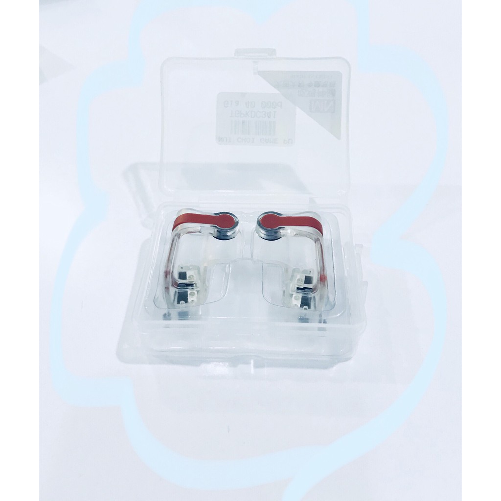 Bộ 2 Nút Bấm Chơi Game Pubg, Ros, Free Fire, Knight Out MN trong Suốt