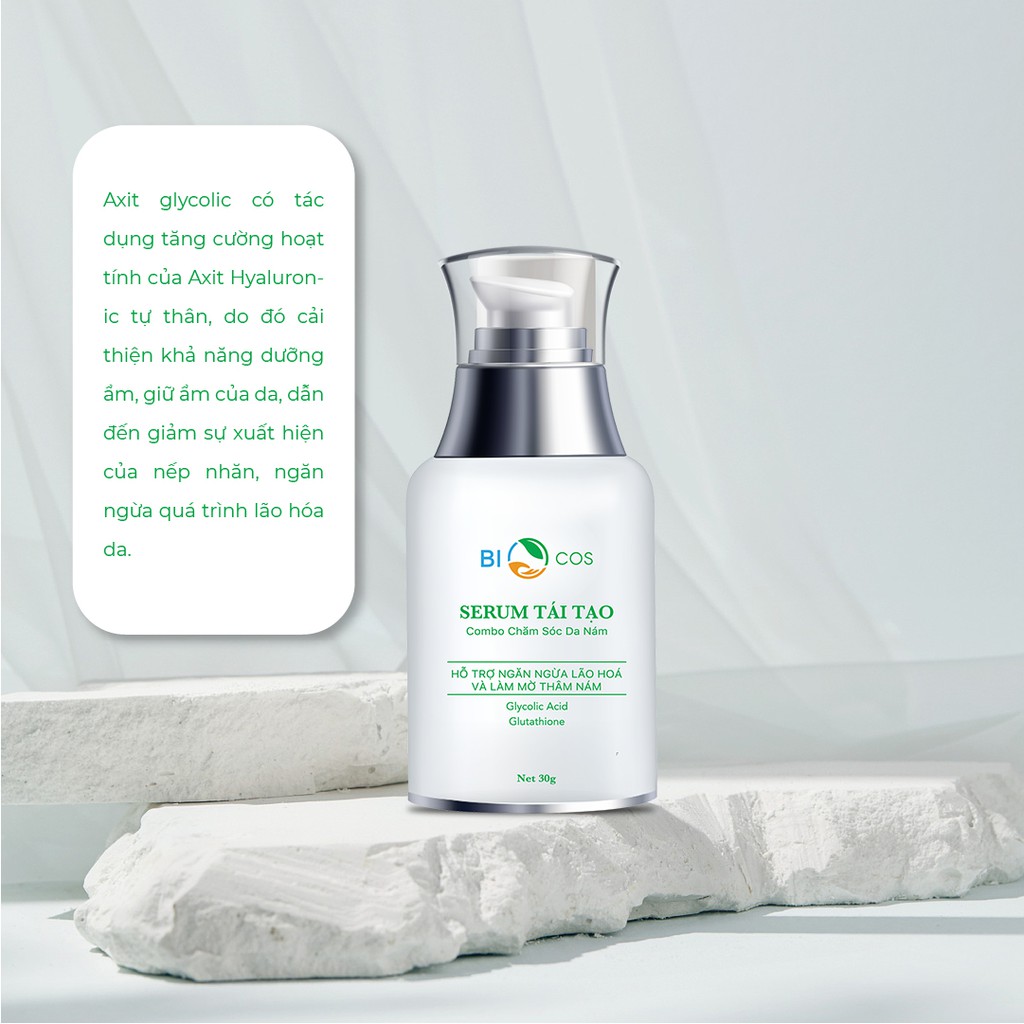 Serum Tái Tạo Da BIO COSMETICS Ngăn Ngừa Lão Hóa Và Làm Mờ Tàn Nhang, Vết Thâm 30g | BigBuy360 - bigbuy360.vn