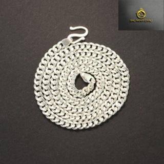 Dây chuyền bạc ta mắt xích, Dây chuyền nam , 45cm ,50cm, hàng đẹp bền ,Trang sức Bạc Minh Châu
