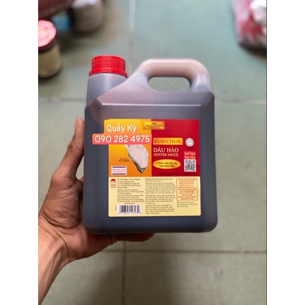 Dầu hào Lee Kum Kee 2,5kg. /Kumchun