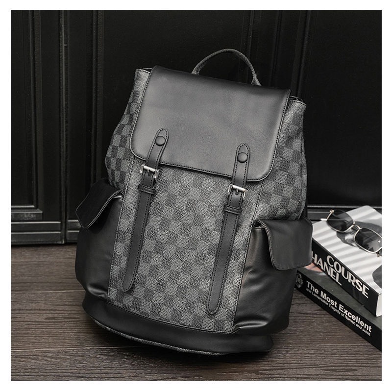 Balo nam nữ thời trang da cao cấp ulzzang phong cách unisex hàn quốc đựng laptop | BigBuy360 - bigbuy360.vn