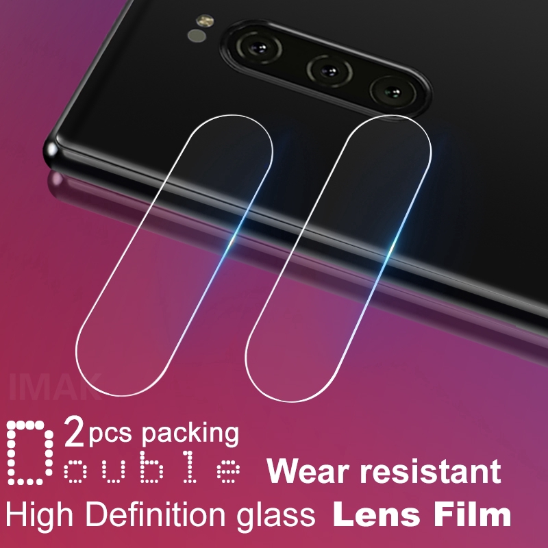 iMak SONY Xperia 1 Dual Sim Camera Lens Film HD Tempered Glass Screen Protector Protective Films