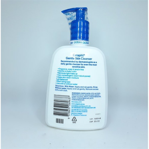 Sữa rửa mặt Cetaphil Gentle Skin Cleanser 500ml