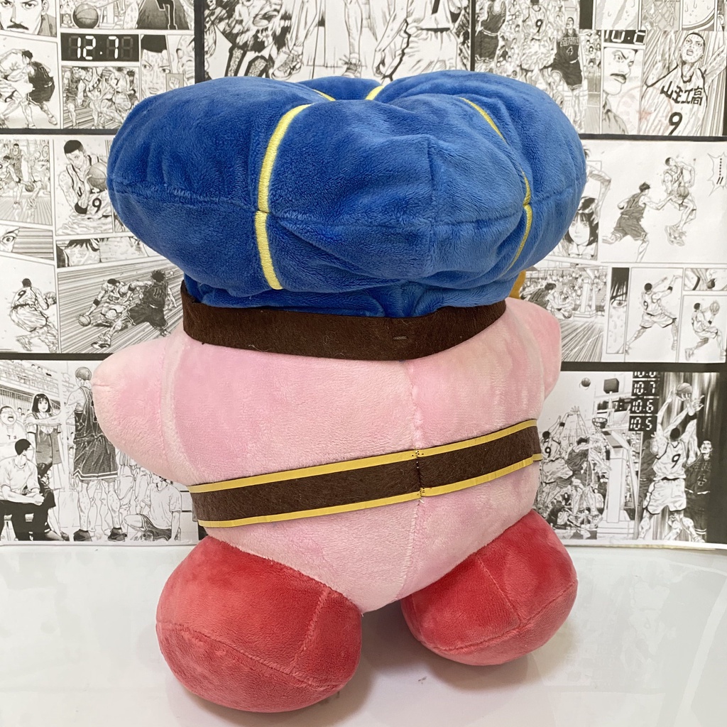 34cm Anime Kids Kirby And The Phantom Of The Gear Gifts Of Plush Toys Around Animation Games Kids Baby Gifts Room Decoration