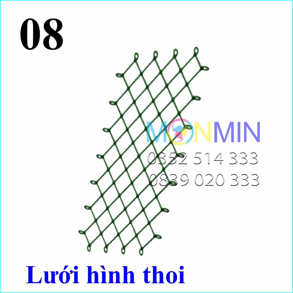 Phụ kiện Lưới leo hình thoi không khớp - Xà đu đa năng Satech - Chưa bao gồm khung vận động cho bé