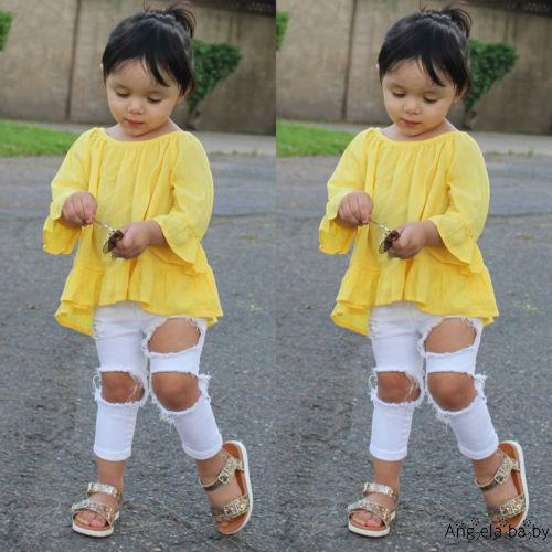 Set Quần Áo Thời Trang Dành Cho Bé Gái