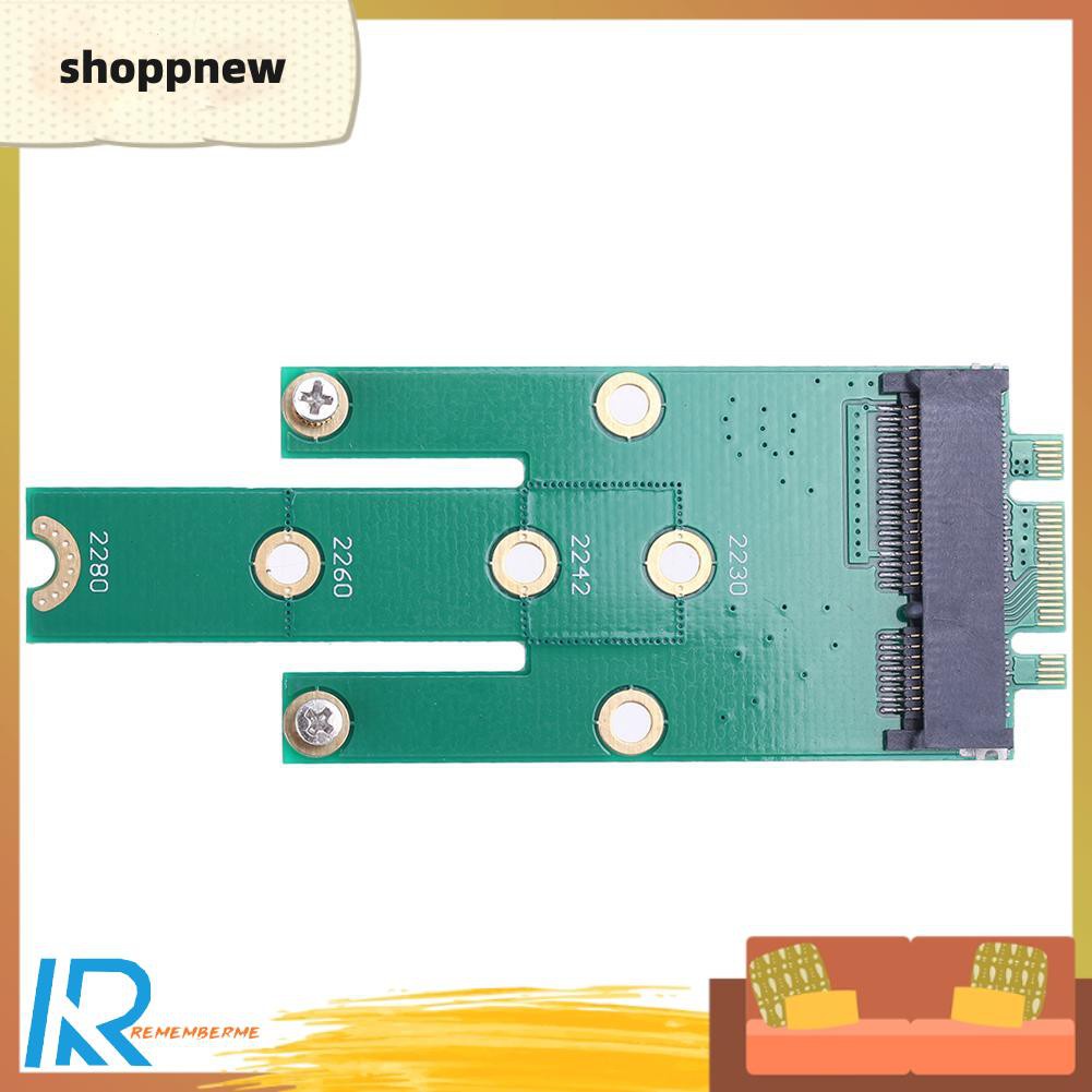 Card Chuyển Đổi Ngff M.2 B + M Key Sang Msata Mini Pci-E Sata 3.0 Ssd Thẻ