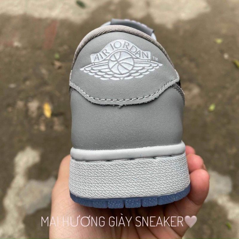 _giày thể thao nam nữ sneaker,giày jocdan dior 11_jd1 cổ thấp full bill full Box