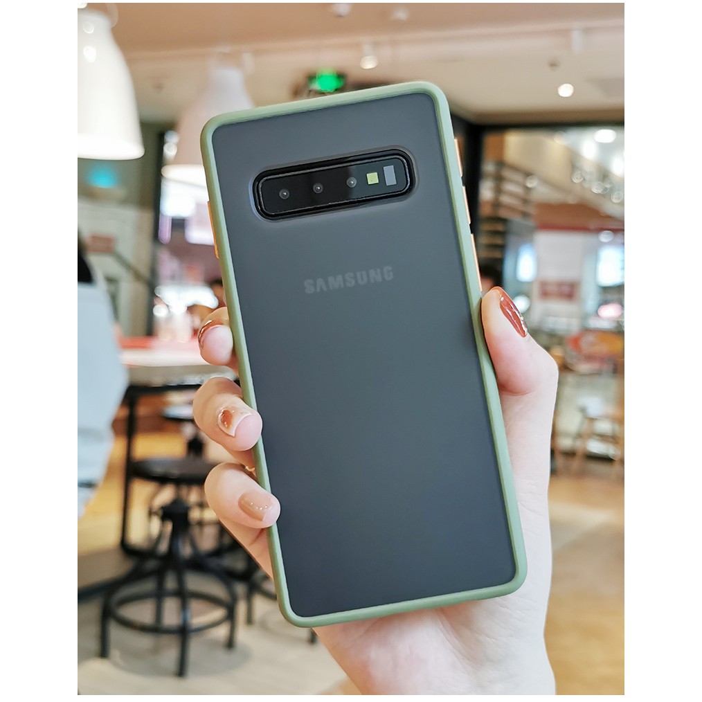 Ốp Lưng Chống Sốc Viền Màu Samsung galaxy S10 / S10+/ Note 10 / Note 10+ /Note 10 Lite/Note 9 / Note 8 / S9+ / S8+