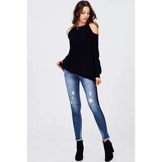 Quần jean skinny rách sneakpeek