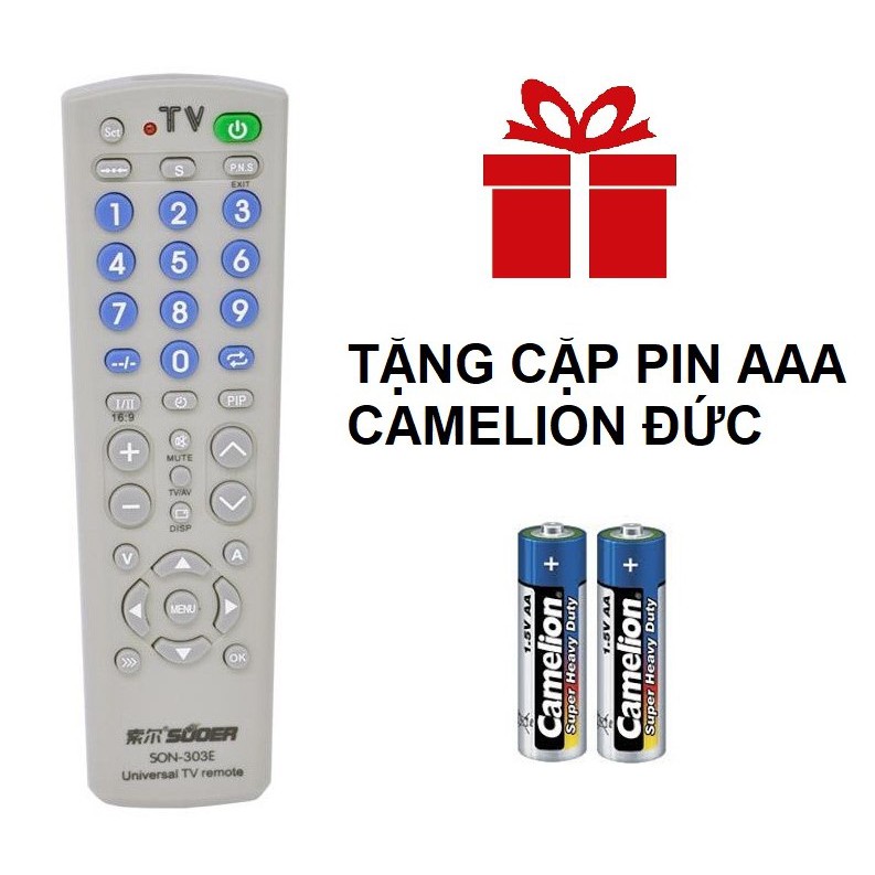 Remote Tivi Đa Năng Suoer Son-303e