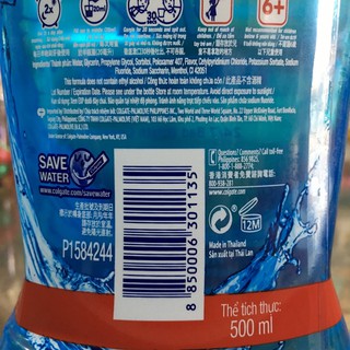 Nước súc miệng Colgate Plax Peppermint Fresh 500ml