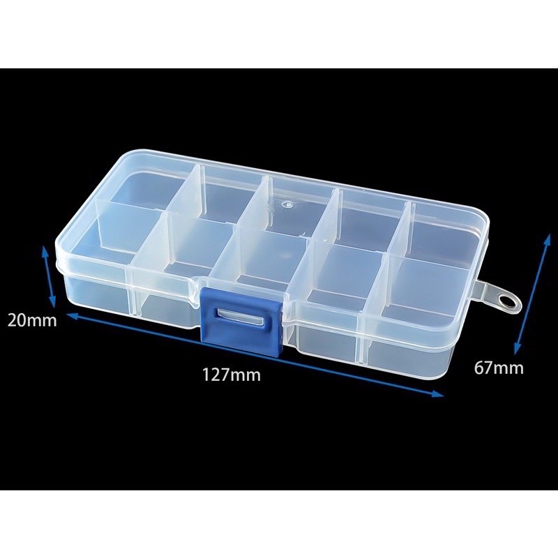 Hộp 10 Ngăn Đựng Đồ Tiện Dụng Nhỏ Gọn
