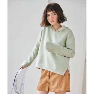 BLEUBIRD Áo len cổ V MACARON SWEATER