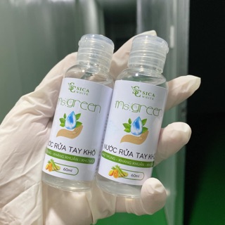 NƯỚC RỬA TAY KHÔ KHÁNG KHUẨN 60ML