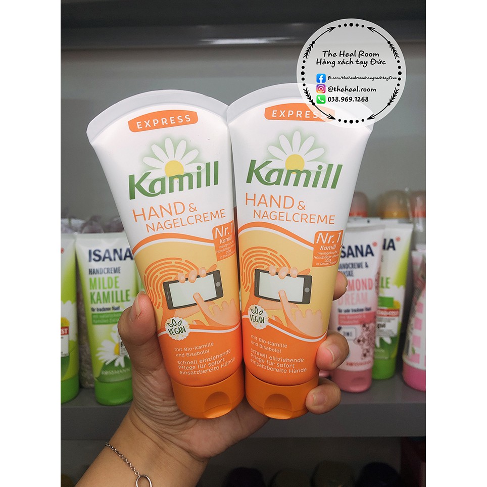 Kem Tay Kamill Balsam 🍓FREESHIP🍓Kamill Balsam Hoa cúc/Lô hội/Express dưỡng da tay & móng 100ml [Hàng nội địa Đức] | BigBuy360 - bigbuy360.vn