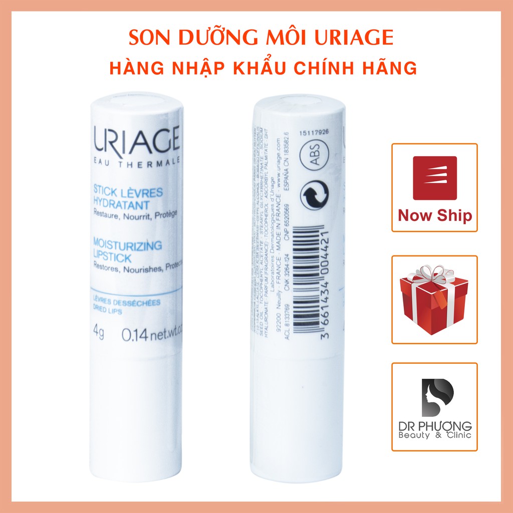 [CHÍNH HÃNG] Son dưỡng môi Uriage Lipstick dạng THỎI