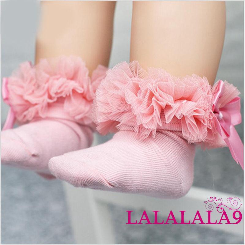 Vớ công chúa cổ bèo đính nơ cho bé gái | BigBuy360 - bigbuy360.vn