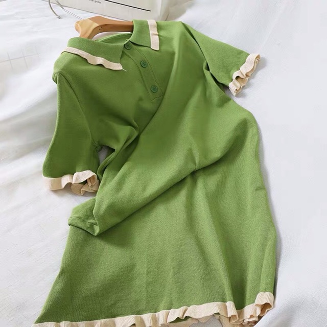 [order] đầm dáng suông len