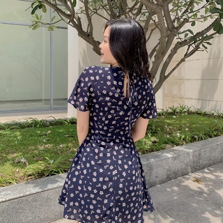 Đầm LAURA - Đầm cổ tim tay loe