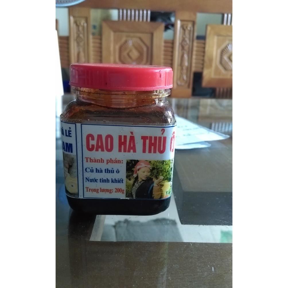 [ Xả - Cắt Lỗ ] Mua 2 lọ cao khô hà thủ ô (tặng 1 cây giống hà thủ ô chuẩn)