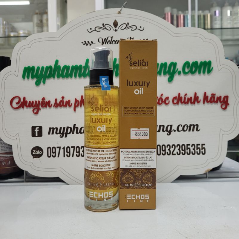 TINH DẦU DƯỠNG TÓC ECHOSLINE LUXURY 100ML