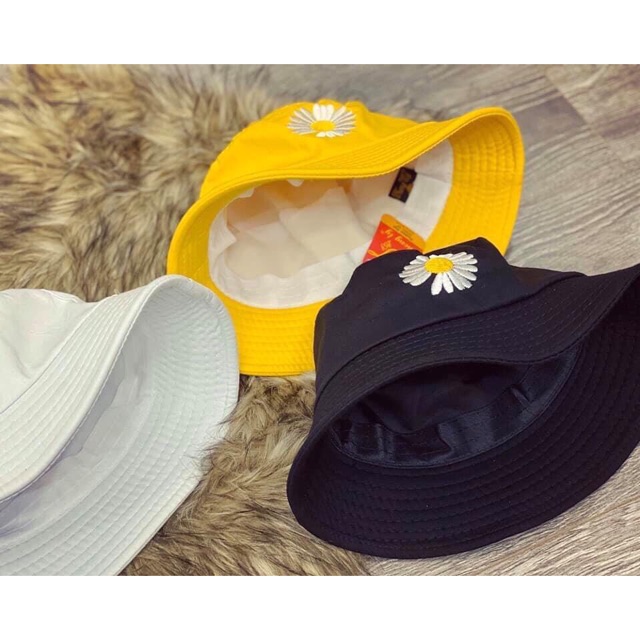 FREESHIP 50K - Mũ Thêu Hoa Cúc Unisex Nam, Nữ