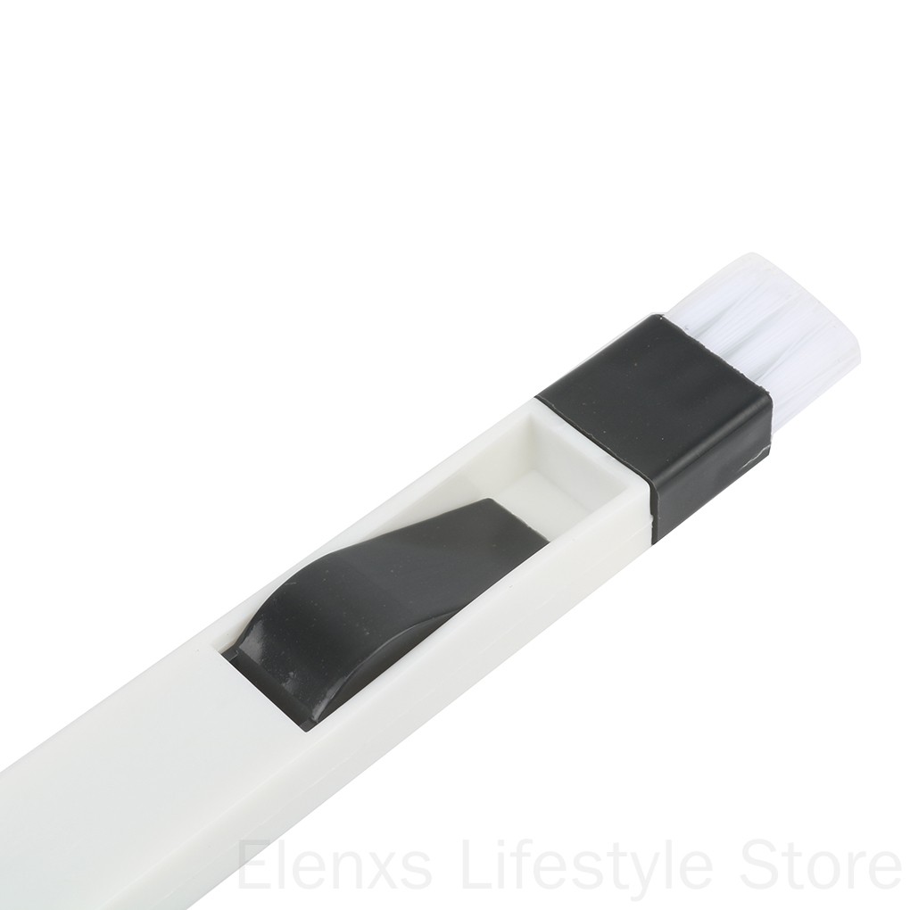 Bàn Chải Vệ Sinh Khe Cửa Sổ/Bàn Phím 2 Trong 1 Có Thể Thu Gọn