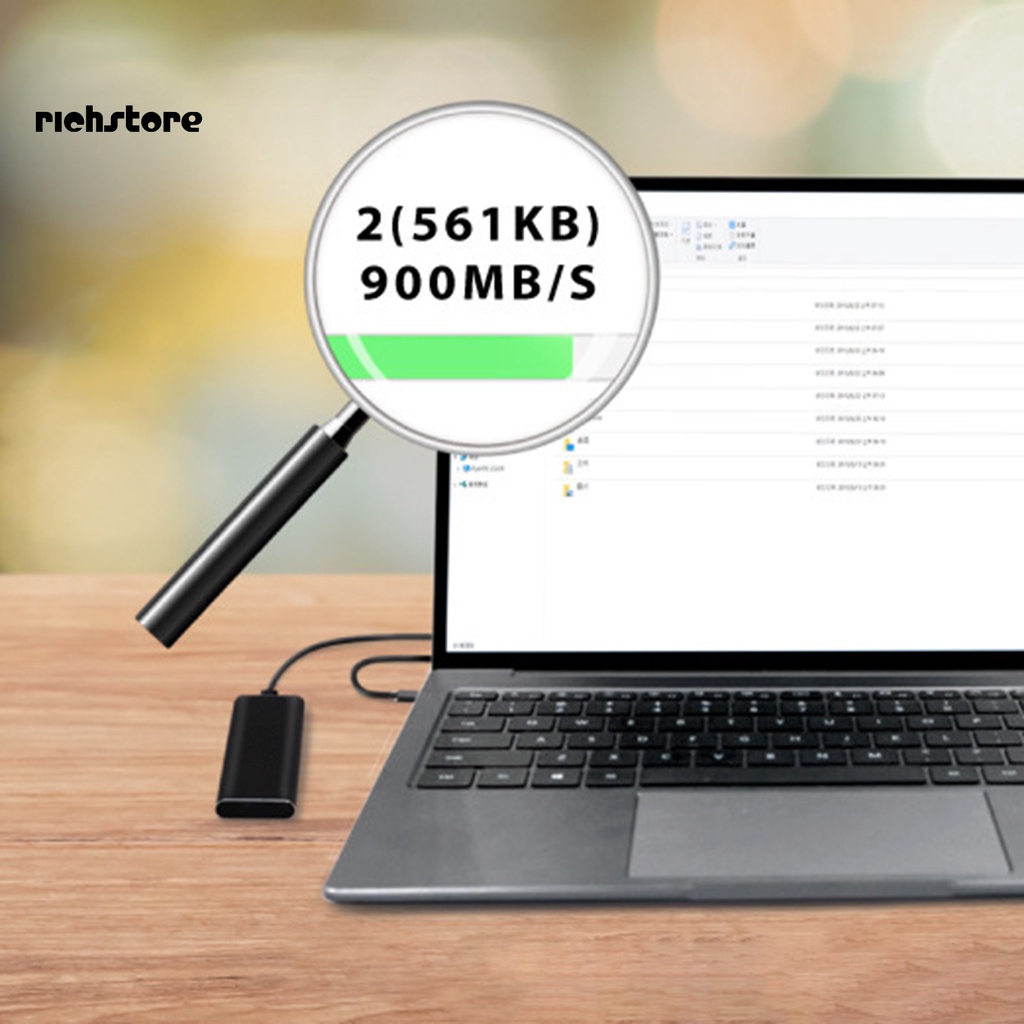 Hộp Ổ Cứng SSD M2 M.2 Sang USB 3.1 Tốc Độ Cao Cho Máy Tính / TV Điện Thoại | BigBuy360 - bigbuy360.vn