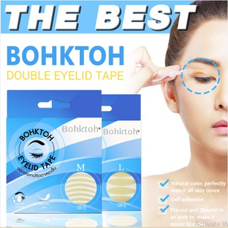 120 Miếng dán tách mí Bohktoh Double Eyelid Tape [FSHOBO123 GIẢM 50K, FSHOBO456 GIẢM 25K]
