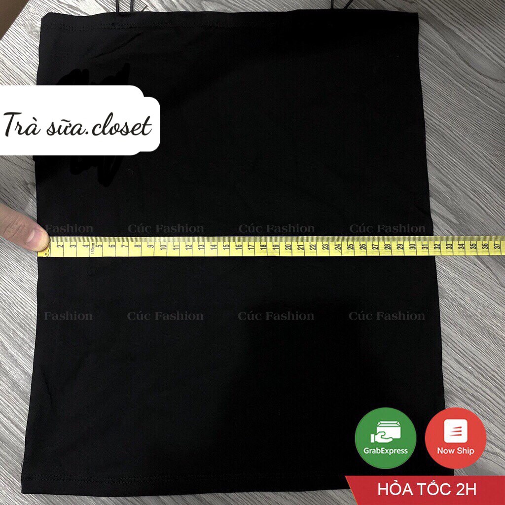 Áo 2 dây nữ -Áo Bún trơn đen trắng đẹp không đệm Trà Sữa Closet,chất cotton co giãn tốt,  trẻ trung, năng động TSA36