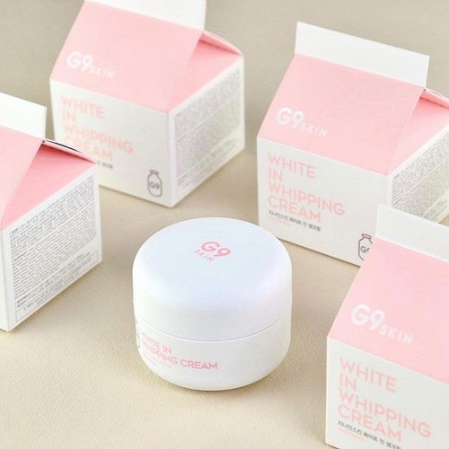 Kem dưỡng trắng da white in whipping cream G9 Skin