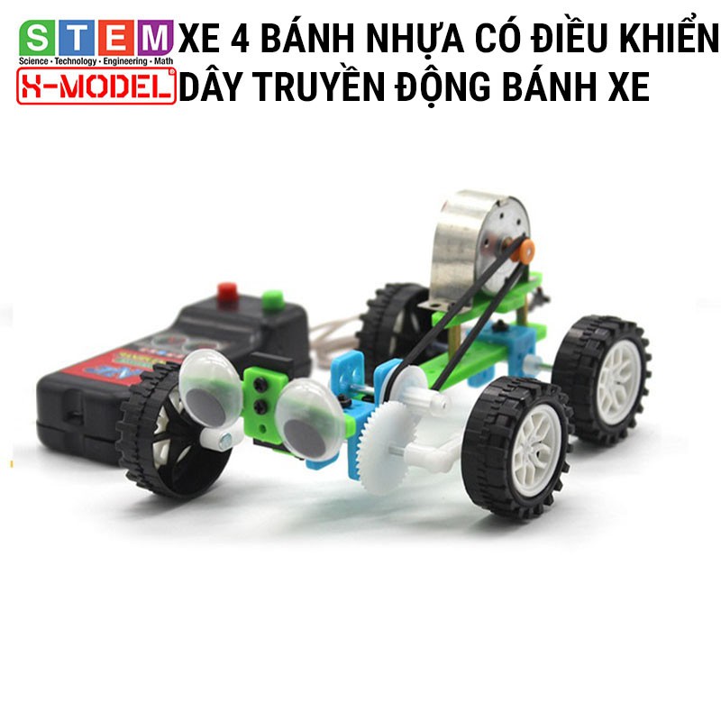 Đồ chơi thông minh, sáng tạo STEM Xe 4 bánh có điều khiển từ xa STEM X-MODEL ST31 cho bé [Giáo dục STEM, STEAM]