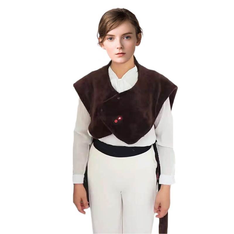 Khăn Choàng Cổ Sưởi Ấm Bằng Điện Có Thể Giặt Sạch Dành Cho Người Già