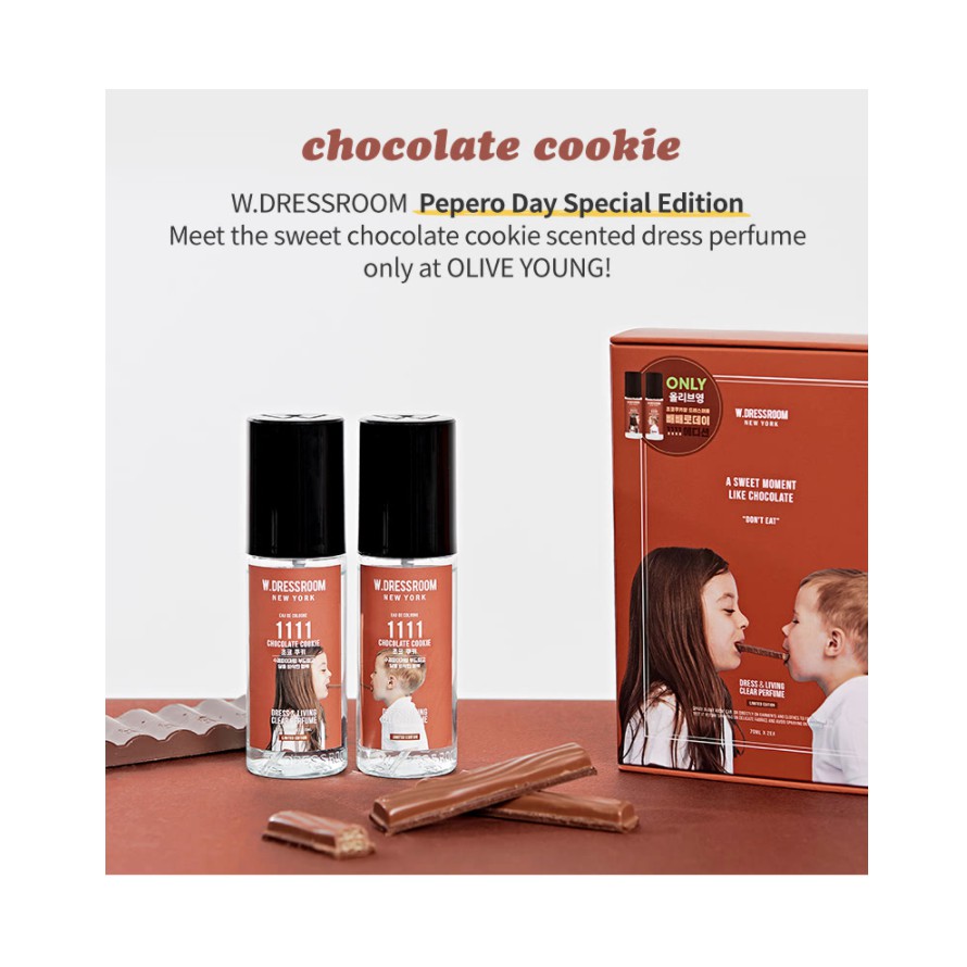 W.Dressroom x DESSERT - Xịt thơm W Dressroom phiên bản giới hạn Dessert Edition | Thế Giới Skin Care