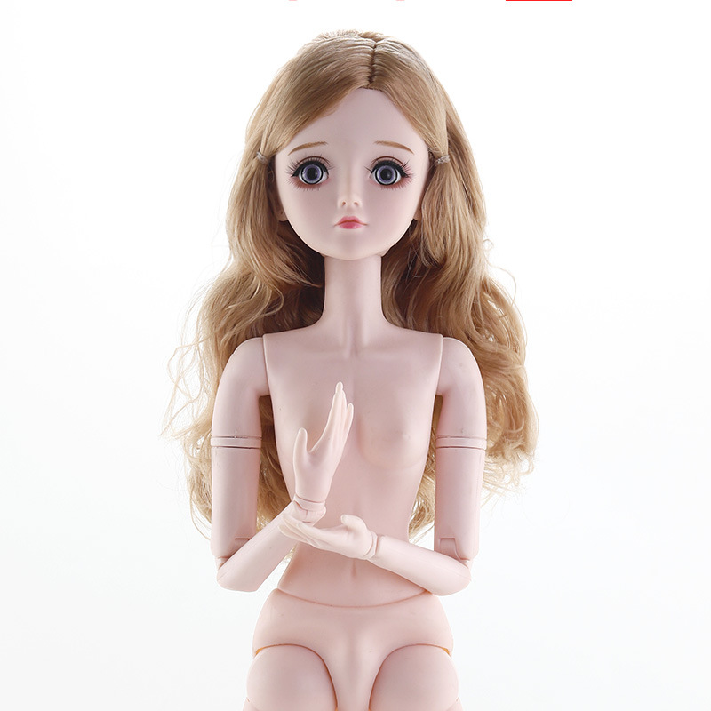 Búp Bê Công Chúa BJD 60cm Mắt 3D Và 22 Khớp Nối 1 / 3